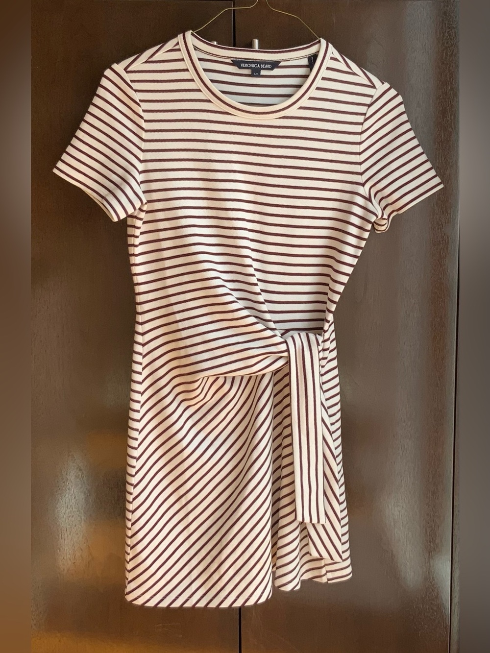 VERONICA BEARD Elvaris Tie-Waist Dress